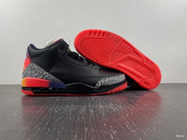 Bmlin Balvin x FN0344-001 J Rio Jordan 3 Air 0701